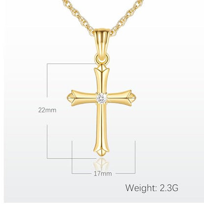 Cross Necklace for women Gold Cross Necklaces for Women Cross Chain