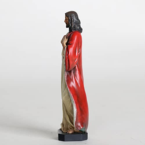 BC Catholic Sacred Heart of Jesus Statue 6" H Jesus Figurines - size: 6 inches H