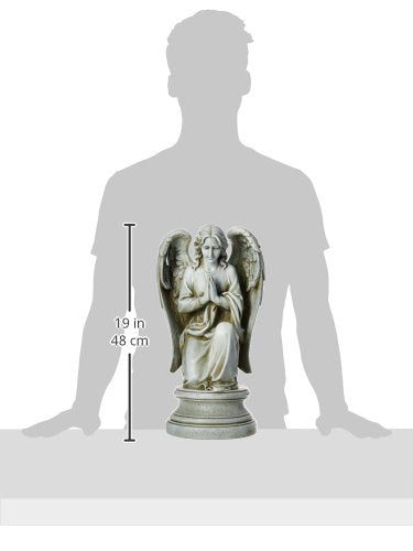 Joseph's Studio by Roman 17.75" H Praying Angel Garden Statue, Religious Outdoor Decor