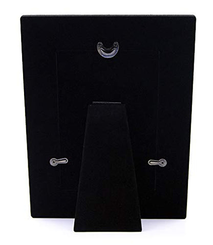 Haysom Interiors Beautiful Two Tone Silver Plated Mr & Mrs 4" x 6" Picture Frame with Black Velvet | Unique and Thoughtful Gift Idea by Happy Homewares - size: Mr & Mrs