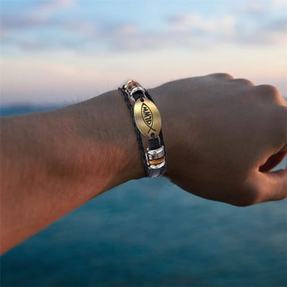 WWJD Bracelet for Men Women What Would Jesus do Bracelets - color: Style 1