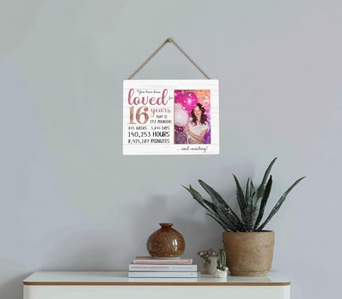 Sweet 16 Gifts for Girls Picture Frame - color: sweet 16