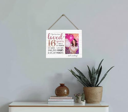 Sweet 16 Gifts for Girls Picture Frame - color: sweet 16