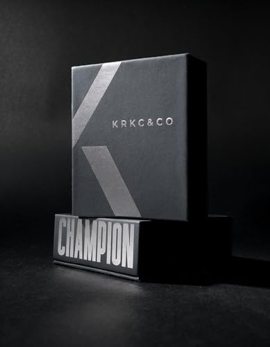 KRKC&CO Earrings for Men, Sterling Silver Earrings Studs, Hypoallergenic - color: Black D