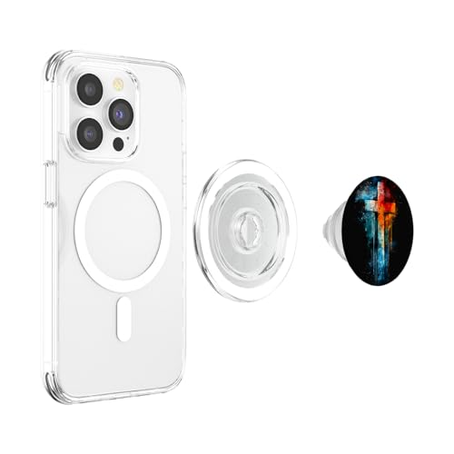 Church Religious Christian Believer Christianity PopSockets PopGrip for MagSafe - style: Magnetic PopGrip