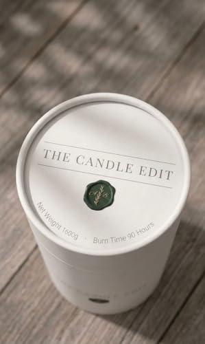 Large Cross Pillar Candle 9x4 Inch | Handmade Beeswax & Soy Wax Candle | Unscented Christian Prayer Candle | Religious Home Decor | Church, Altar & Memorial Candle | 90 Hour Burn Time