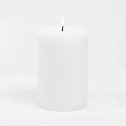Richland Pillar Candle 4" x 6" White (1) - color: White, size: 4" x 6"