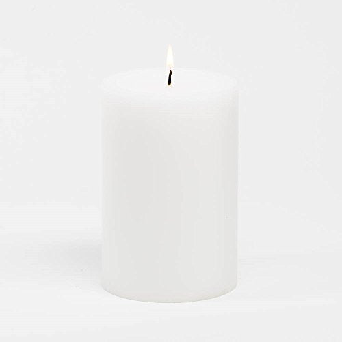 Richland Pillar Candle 4" x 6" White (1) - color: White, size: 4" x 6"