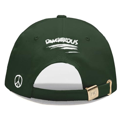 Baseball Cap for Women Men - Adjustable Size Hat - color: Army Green