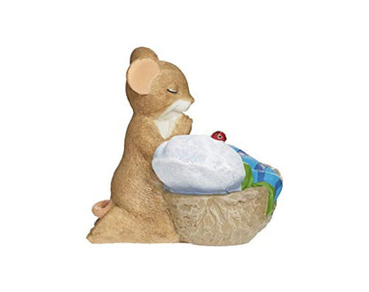 Roman Giftware Inc., Charming Tails Collection, 3" H Praying Figure,Religious, Inspirational, Durable (3x3x3)
