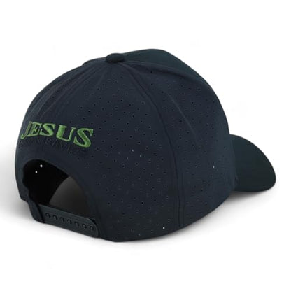 Trendy Apparel Shop Only Jesus Praying Hand Embroidered Christian Ball Cap - color: Black Black 8