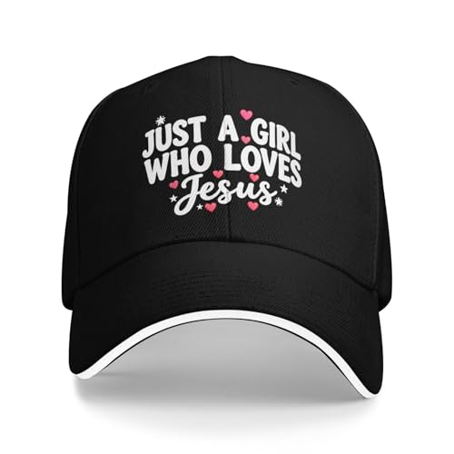 Christian Baseball Cap for Men & Women - Embroidered Jesus Cross Hat, Adjustable Christian Gifts - color: Christian-themed Hats-23
