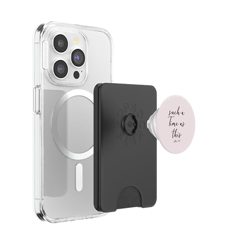 Christian Bible Verse for Women Light Pink Esther 4 14 PopSockets PopWallet for MagSafe - style: Magnetic PopWallet