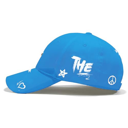 Baseball Cap for Women Men - Adjustable Size Hat - color: Blue