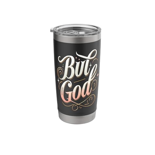 Religious But God Christian Coffee Travel Mugs Cup Womens Stainless Steel Insulated Tumbler