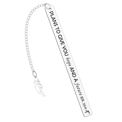 Bible Bookmark Christian Metal Bookmarks Religious and Spiritual Gifts for Women and Men Inspirational Gifts for Christian Church Supply Book Lovers - color: Religious Bookmark 14