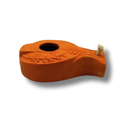 Herodian Clay Oil Lamps, 3 Pack, Judaica Replica
