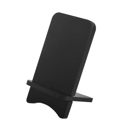 Solid Wood Simple Phone Stand, Desktop Stand,Tablets Tablet Display Stand, Compatible with All Phones (Black Wood) - color: Black Wood