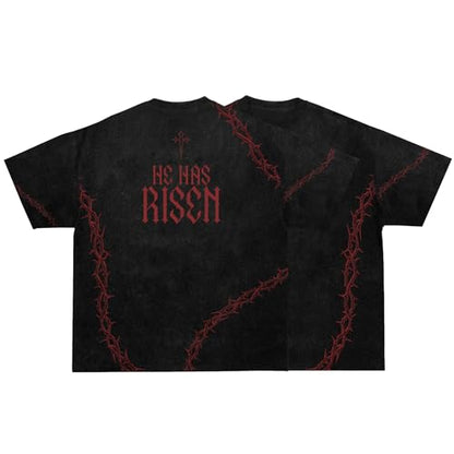 SAINT KAIZEN Men’s Shirts for Extra Softness - 220G Cotton Oversized - color: Black, size: Small