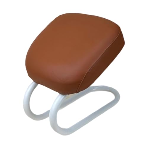 Colaxi Meditation Stool for Adults, Meditation Bench Kneeling Stool, Ergonomic Portable Chair with Anti Slip Cover, Adjustable Prayer Bench Seat for Home Studio Praying Yoga, Style D Brown - color: Style D Brown