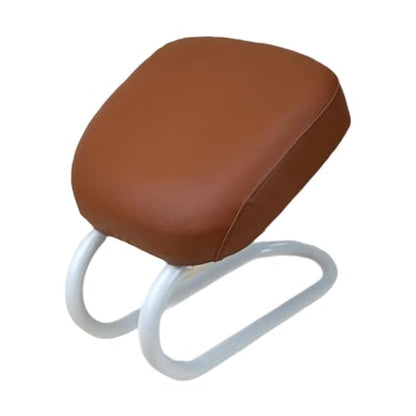 Menolana Kneeling Meditation Stool Seat Ergonomic Adults Gift, Sturdy Women Portable Prayer Bench, Meditation Bench for Yoga Studio, Brown - color: Brown C