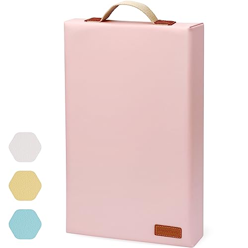 HappyPicnic Waterproof Garden Kneeling Pad, 2in Thick, Pink, 1 Pack - color: Light Pink