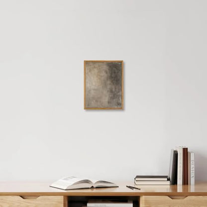 KBKBART Framed Neutral Wall Art, Earthy Abstract Canvas Prints 8x10inch - color: Earthy Painting, size: 10"L x 8"W
