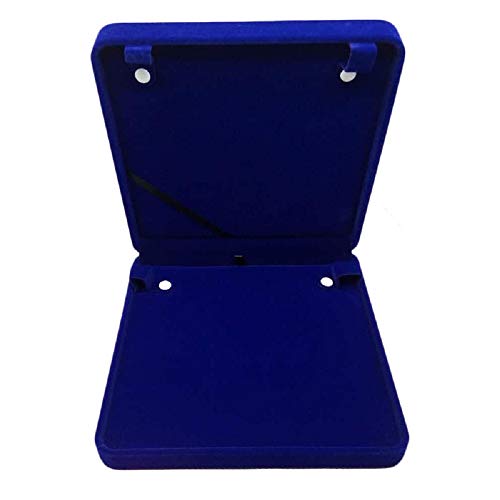 Jewelry Set Velvet Box Necklace Earring Ring Necklace Bracelet Gift Display Case Wedding Jewelry Storage Holder (Royal Blue for Long Pearl Chain) - color: Royal Blue for Long Pearl Chain