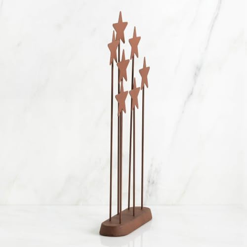 Willow Tree Metal Star Backdrop, Hand-Painted Nativity Accessory