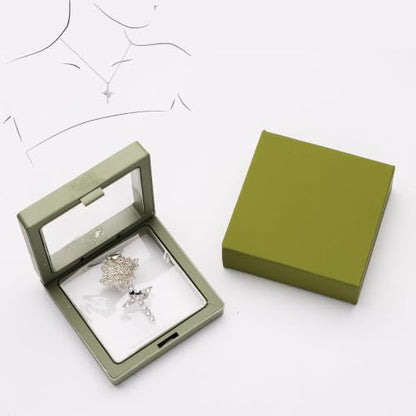 Upgraded Crown Cross Necklace for Women, CZ Pendant 18+2 - color: silver