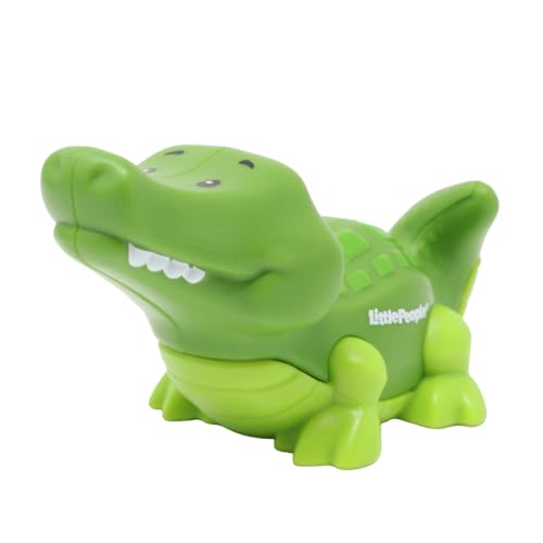 Fisher-Price Replacement Part Little People Noah's Ark Zoo Safari Jungle Animals Playset JLV11 - Replacement Light Green Alligator Figure