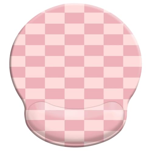 Mouse Pads for Desk, Ergonomic Mouse Pad with Wrist Rest Gaming Mousepad - color: Round-D2