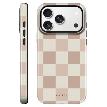 Kairos for iPhone 17 Pro Max/iPhone 18 Pro Max Case - Military Protection - color: beigeboard, size: iPhone 17 Pro Max / iPhone 18 Pro Max
