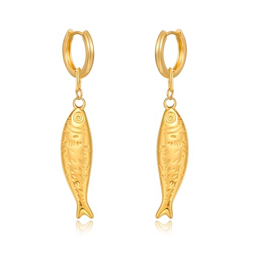 Gold Silver Hoop Earrings for Women - color: gold