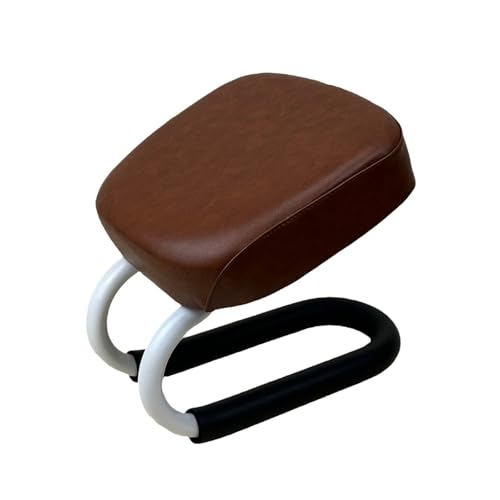 Menolana Kneeling Meditation Stool Chair Anti Slip Ergonomic Comfortable Prayer Bench Adjustable for Studio Yoga Praying Home Kneeler - color: Brown