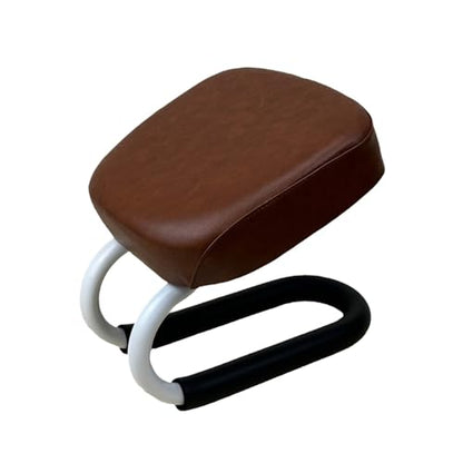 Menolana Kneeling Meditation Stool Chair Anti Slip Ergonomic Comfortable Prayer Bench Adjustable for Studio Yoga Praying Home Kneeler - color: Brown