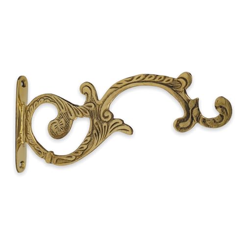 Brass Wall Mount Bracket for Orthodox Vigil Oil Lamps – Hook for Hanging Lamp 17cm (6.69″)