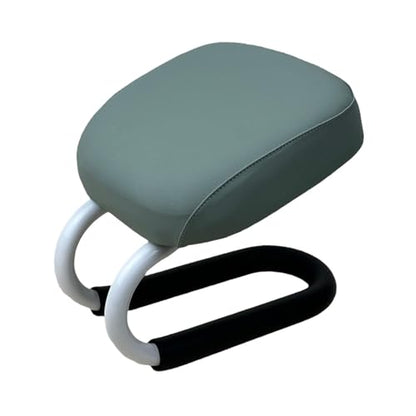 Menolana Kneeling Meditation Stool, PU Leather Padded Seat with Anti-Slip Pad, Ergonomic Prayer Bench for Home Meditation and Prayer Practice, Blue - color: Blue