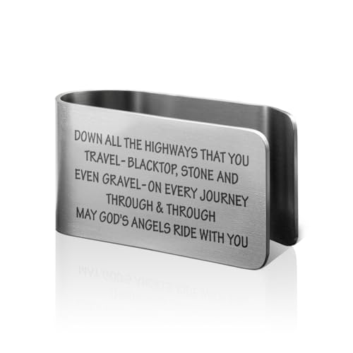 Guardian Angel Car Visor Clip, Christian Visor Clip for Men Women - color: Sliver10
