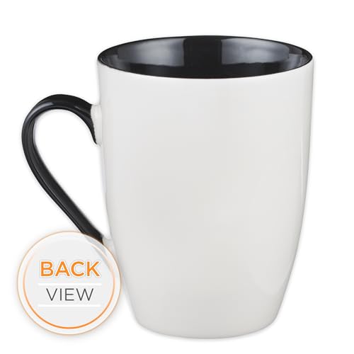 Christian Art Gifts Inspirational Ceramic Coffee & Tea Scripture Mug for Women Nurses: Strength & Dignity Encouraging Proverb, Microwave/Dishwasher Safe Novelty Cup, Cute Heart, White & Black, 12 oz. - color: White & Black/Strength & Dignity Nurse, size: