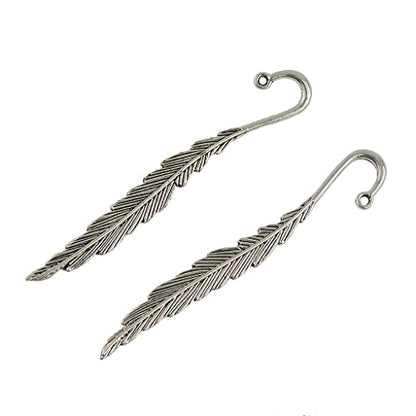Esquirla 30x Retro Silver Bookmark Metal Charms Pendant for - color: 30pcs Tibetan Silver