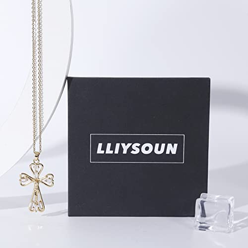 Cross Pendant Necklace for Women Jewelry Gold Cross Necklaces for Women Cross Necklace Minimalist Trendy Jewelry Valentines Day - style: CN12