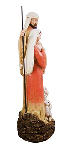 CB Gift Holy Family with Lambs Figurine, 12" - color: Holy Family With Lambs