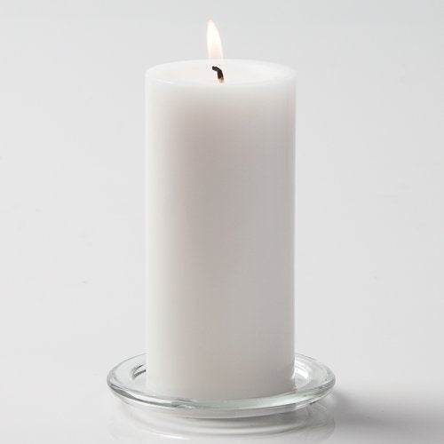 Richland® 3" X 6" Hand Poured White Pillar Candle - color: White, size: 3" x 6"