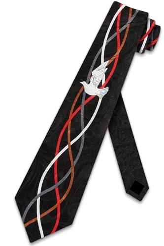 Steven Harris Religious Ties Mens Dove Necktie Peace Tie Christian Neckties
