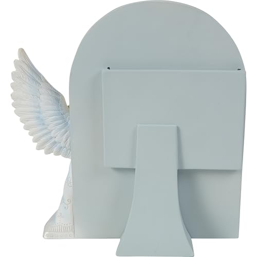 Precious Moments Baptism Picture Frame | May God Send His Angels To Watch You And Guide You Resin/Glass Photo Frame | Baptism Gift | Baby Gift | 3" x 4" Photo