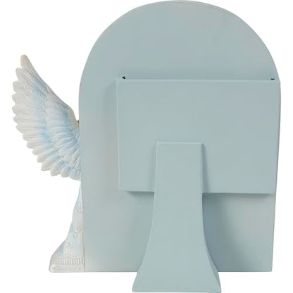 Precious Moments Baptism Picture Frame | May God Send His Angels To Watch You And Guide You Resin/Glass Photo Frame | Baptism Gift | Baby Gift | 3" x 4" Photo