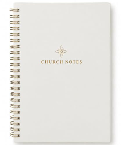 Mr. Pen- Selah Church Notes Journal – Gold Foil Cover, 5.1” x 7.8”