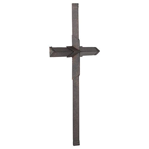 Dicksons Patina Bronze 15 x 12 inch Metal Wall Cross
