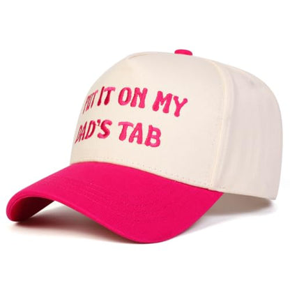 Trendy Embroidered Baseball Cap for Men & Women, Adjustable Snapback Hat for Casual Wear - color: Rose Beige